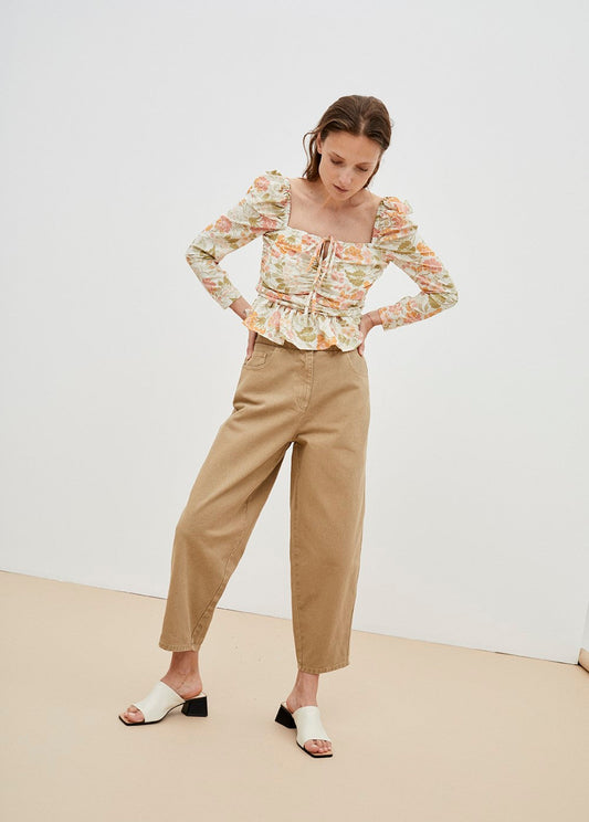 Gabriella Woman Pant Oliva Claro