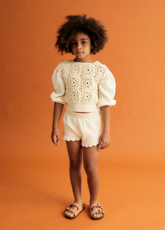 Genoveva Short Vanila