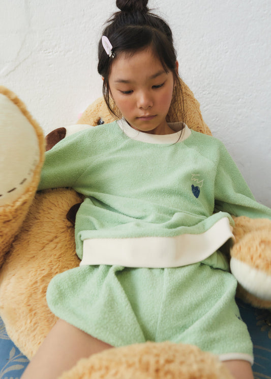 Compton Sweater Matcha Green