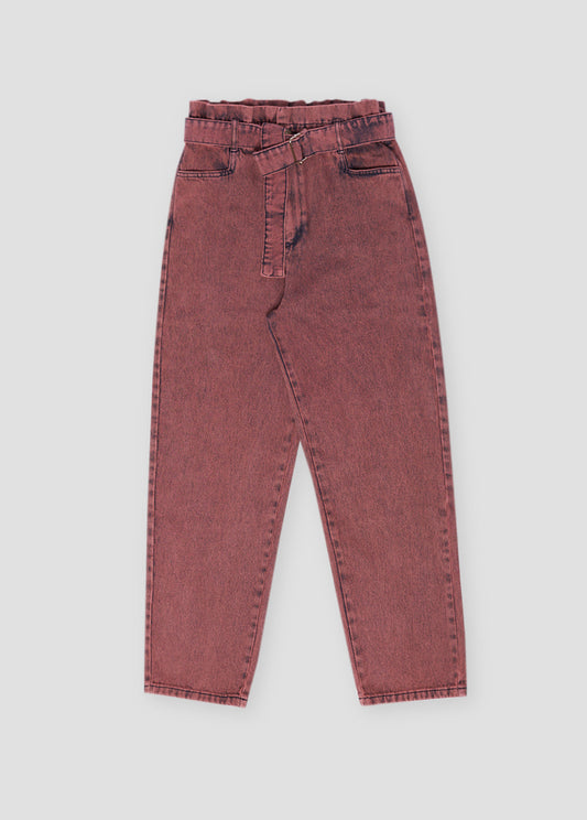 BIMBA WOMAN PANT DENIM PETAL_SAMPLING