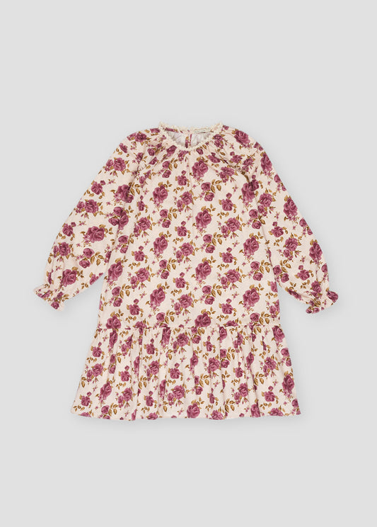 AGUSTINE WOMAN DRESS CRETONA PRINT_SAMPLING