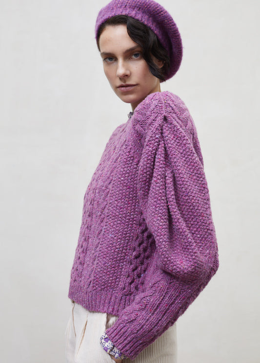 Ambrosia Woman Beret Grape