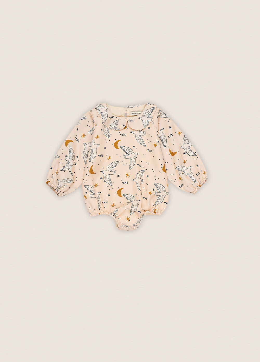 Woodswallow Baby Romper_Sampling