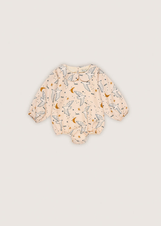 Woodswallow Baby Romper_Sampling