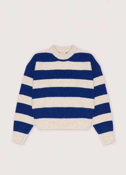 Atlanta Woman Jumper Blue Steel Sample