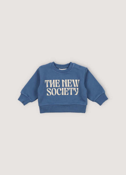 Artic Baby Sweater Blue Steel Sample 6m