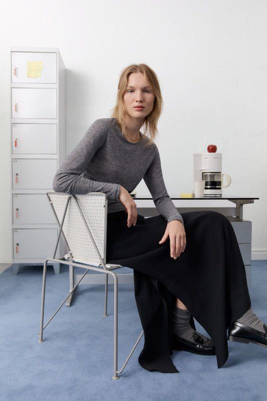 Bruselas Woman Tee Mist Melange